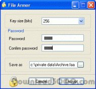 FileArmor screenshot
